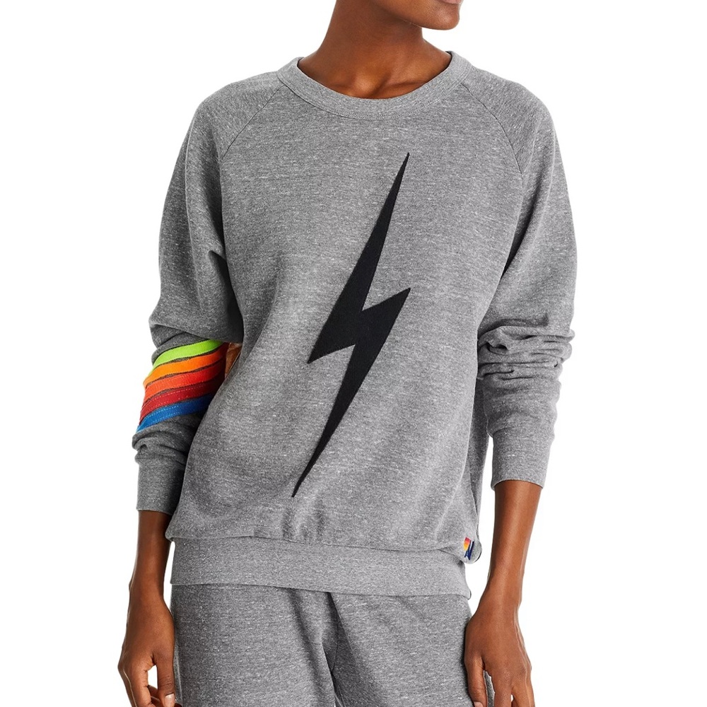 BLUE RARE AVIATOR NATION SWEATSHIRT